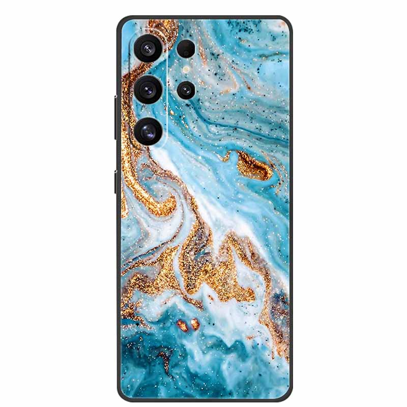 For Samsung Galaxy S26 Ultra Case Bumper Starry Sky Soft Silicone TPU Back Cover for Samsung S26 Ultra Phone Case Cute Cat Cover