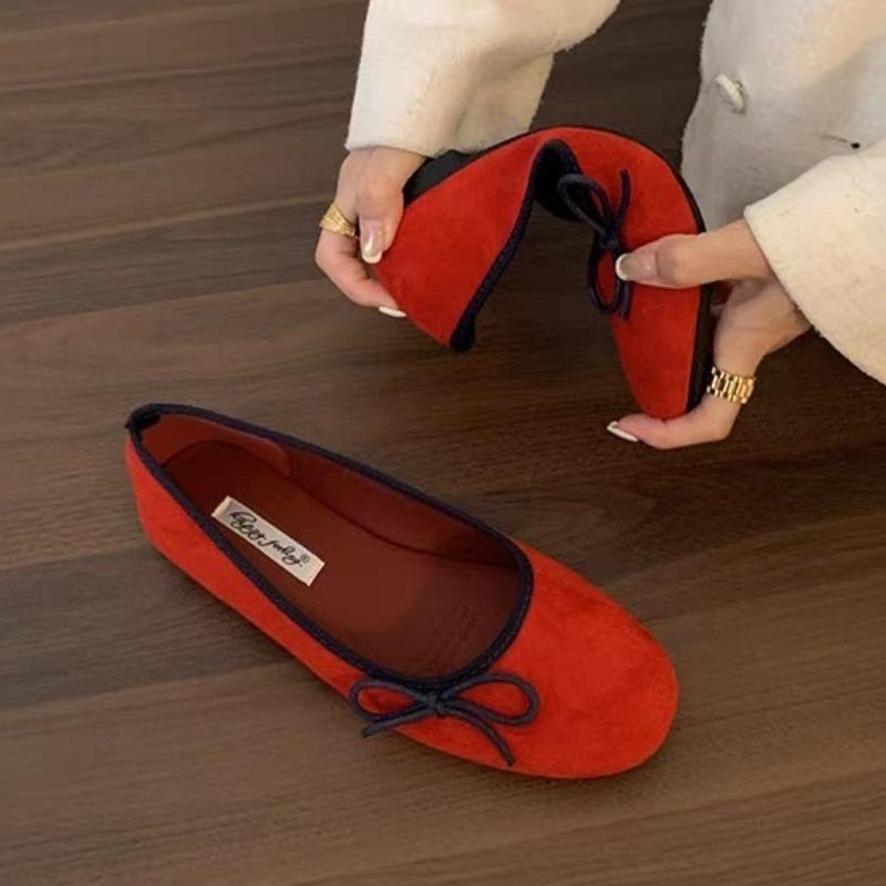 Bow Women Flats Shoes Casual Loafers New Marie Janes Sandals 2025 Trend Summer Sneakers Walking Shallow Shoes Zapatos