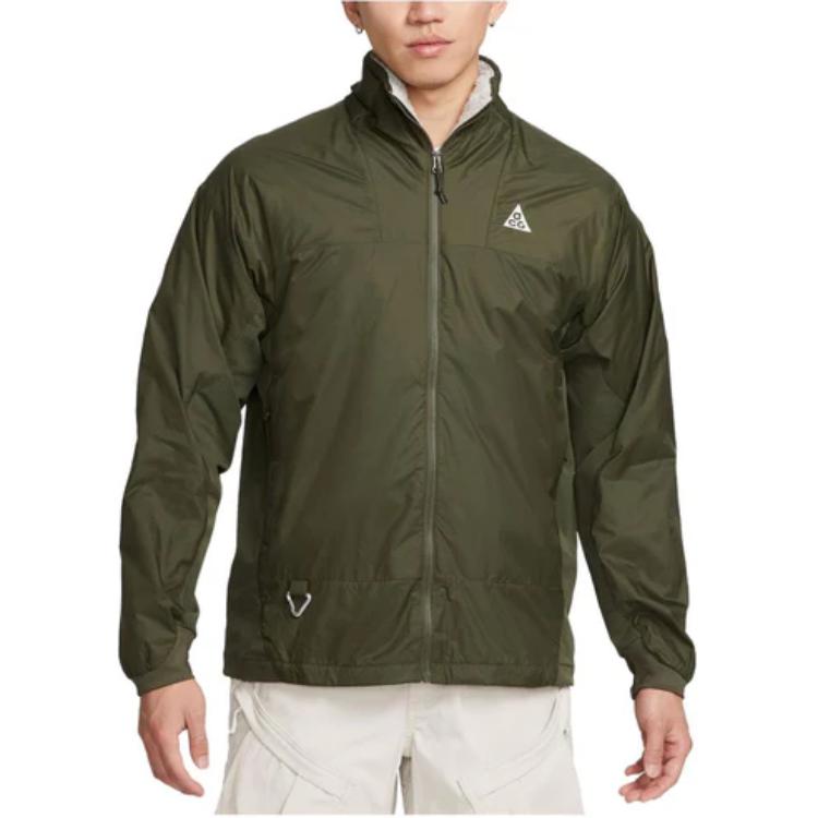 Nike ACG Sierra Light Jacke (Asiatische Größen) Cargo Khaki/Light Orewood Herren Streetwear DX7881-325