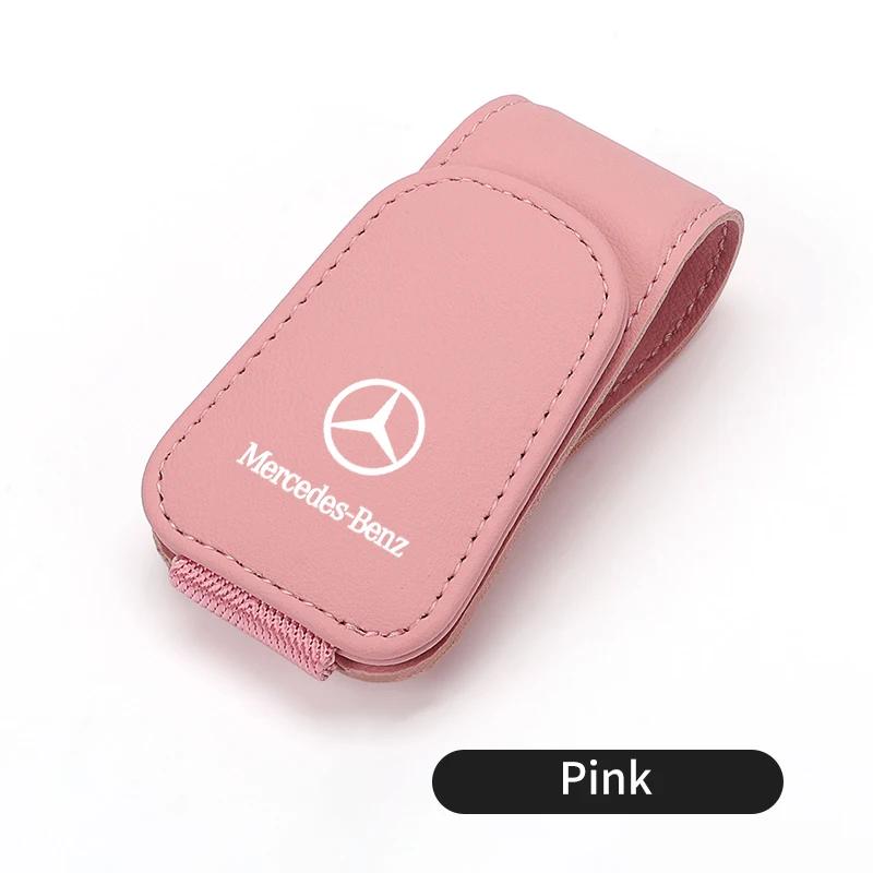 

GLC GLB Car Eyeglass Holder Glasses Storage Clip For Mercedes Benz A B C E S AMG GLE GLC W205 W206 W203 W204 W210 W212 W221 W21