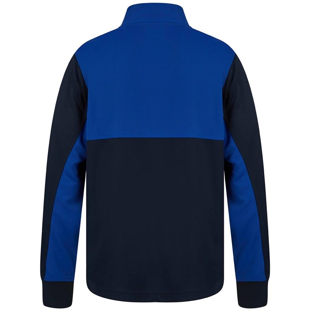 Finden & Hales Mens Colour Block Quarter Zip Tracksuit Top