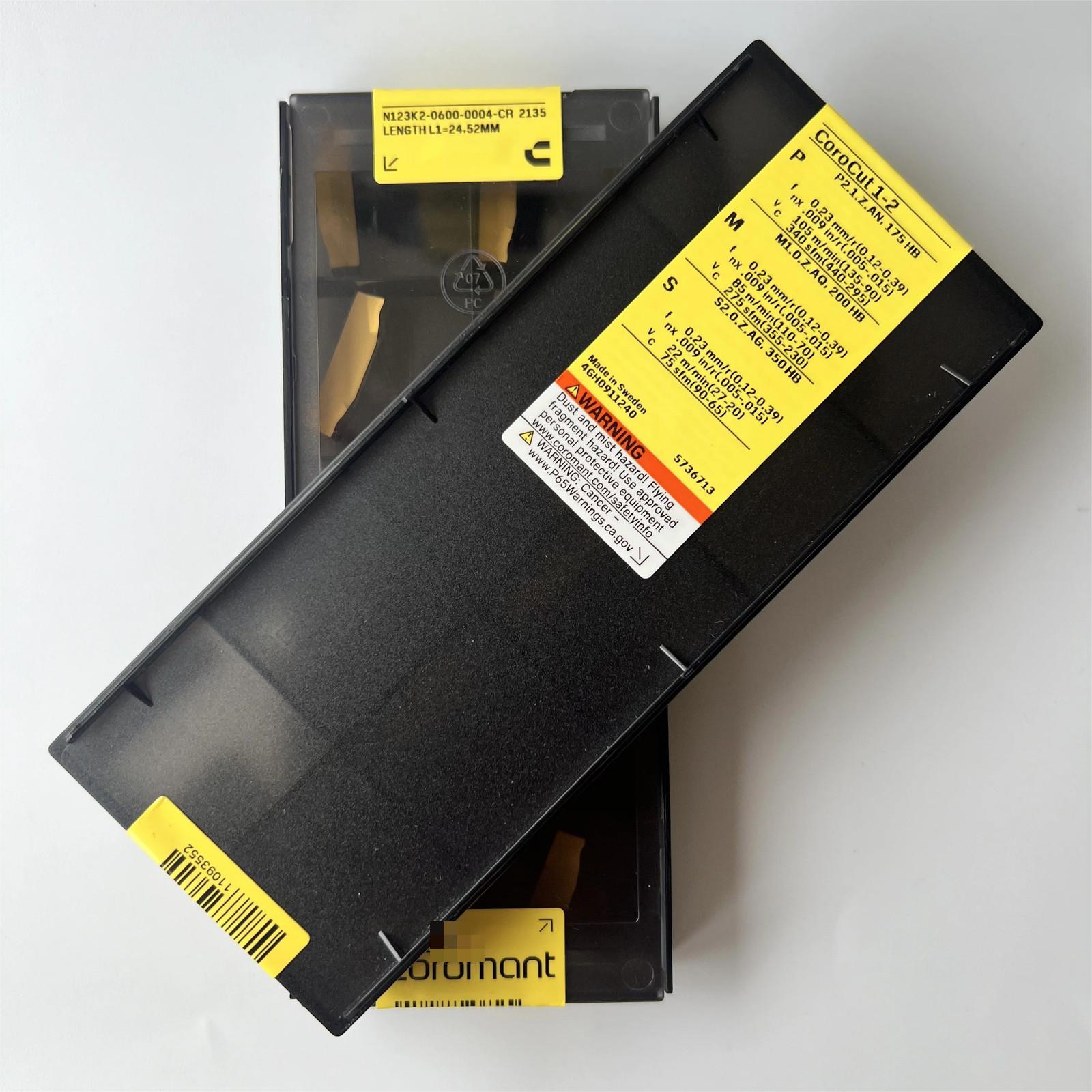 

N123K2-0600-0004-CR 2135 / Industrial indexable Carbide Inserts 10 Pcs