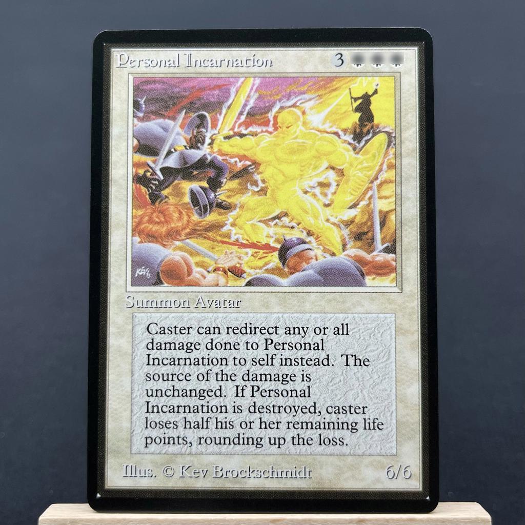 BETA NORMAL1-01 TCG Cards for Home Play magical Proxy Armageddon Vesuvan Doppelganger the Time Walk Balance Personal gather