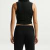 Nike Mw Fleece Wide Leg Pants Black Sail Iu1125  001ttlblk Sail