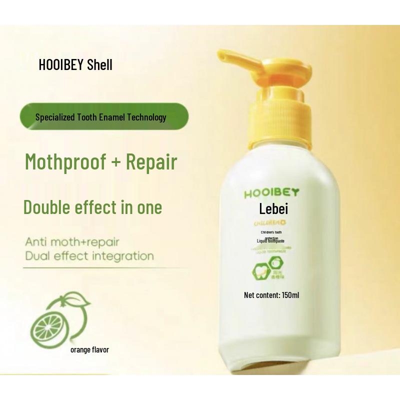 Hebei Kids Fruit-Flavored Toothpaste with Olaflur for Gum Protection & Stain Removal, Non-Spicy