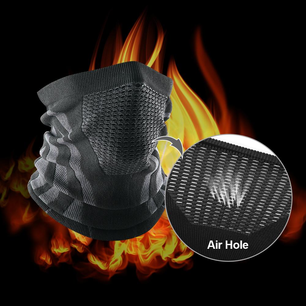 Winter Summer Neck Gaiter Mesh Tube Scarf Cover Skiing Snowmobile Riding Hiking Fishing Bandana Warmer Windproof Face Mask Men