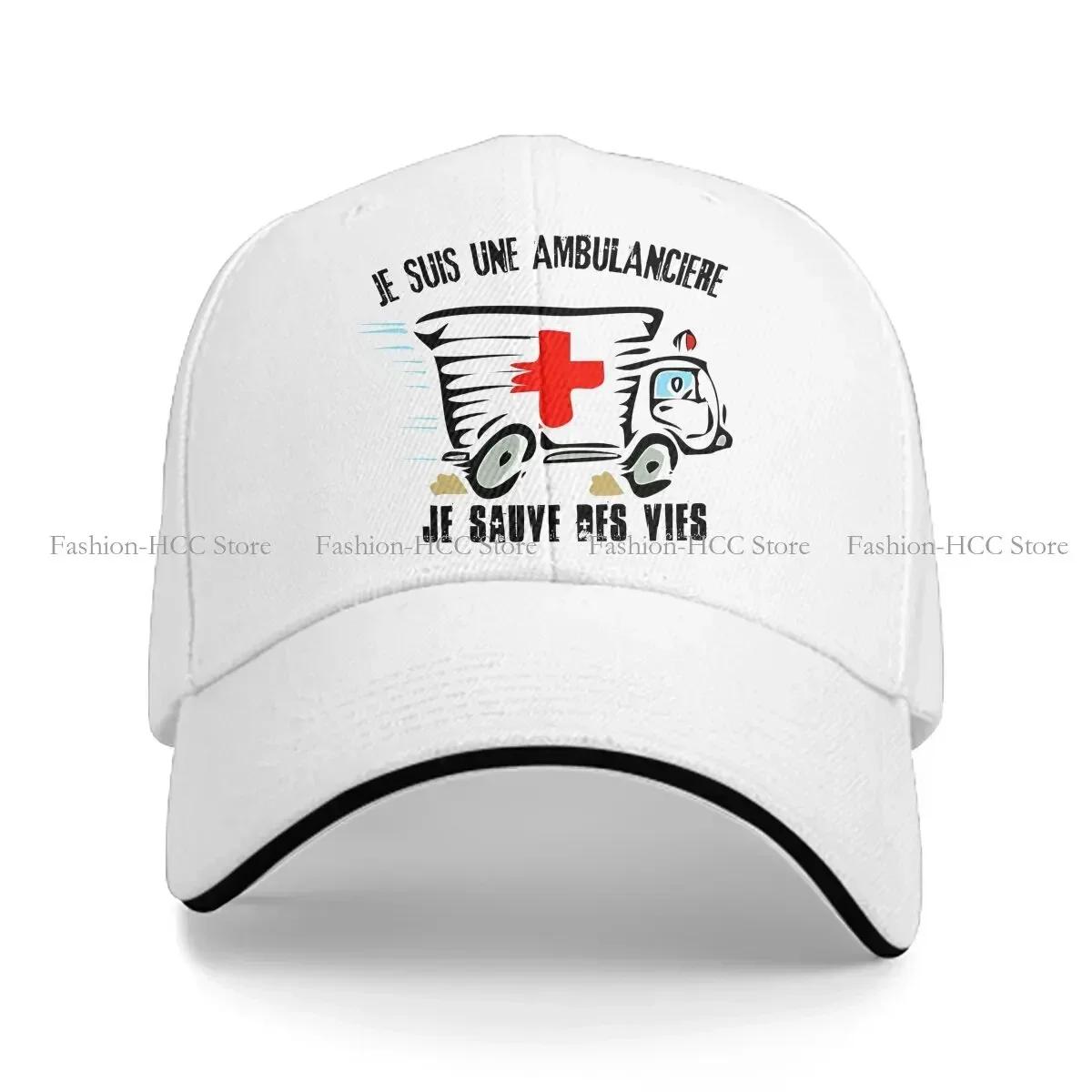 

Washed Unisex s Baseball Cap I m A Paramedic Trucker Snapback Caps Dad Hat Ambulance Ambulances One Size
