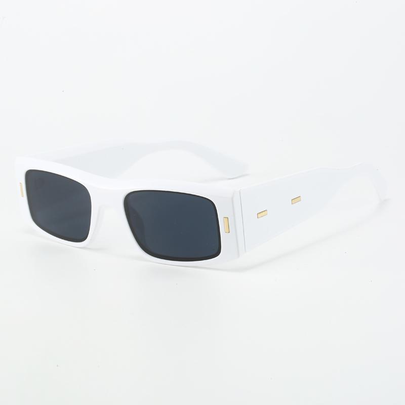 Vintage Square Sunglasses Women Men UV400 Protection Fashion Leopard Orange Punk Wide Legs Sun Glasses Trending