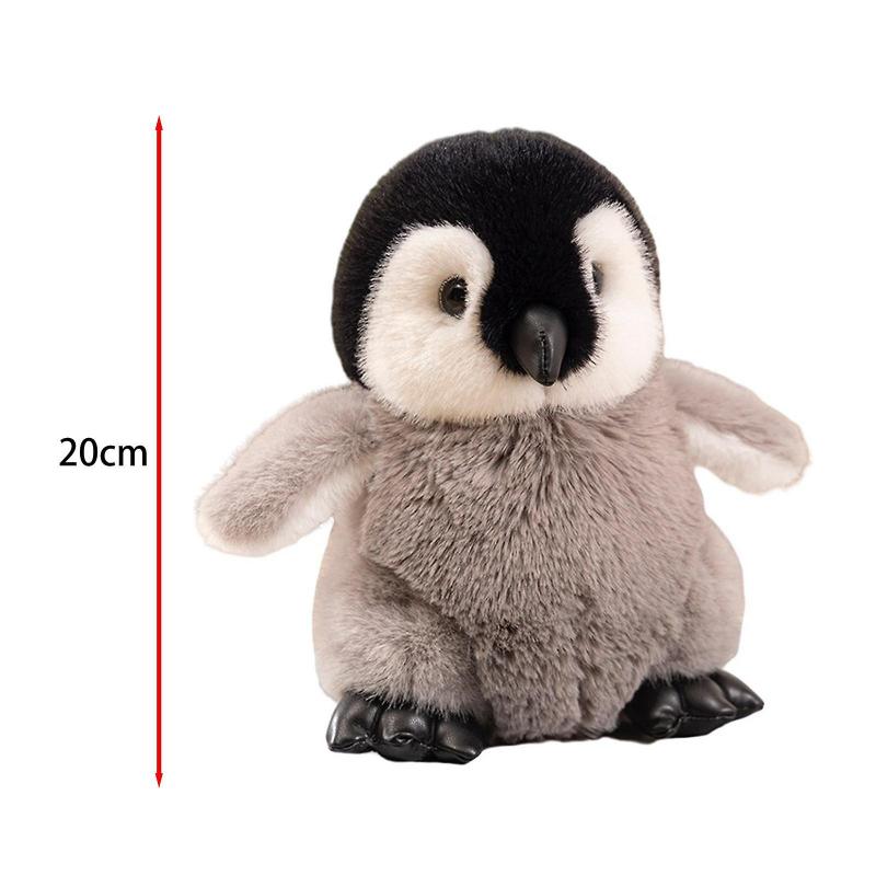 Plush Penguin Doll Ornament Realistic Animals Plush Toy for Couch Home Decor