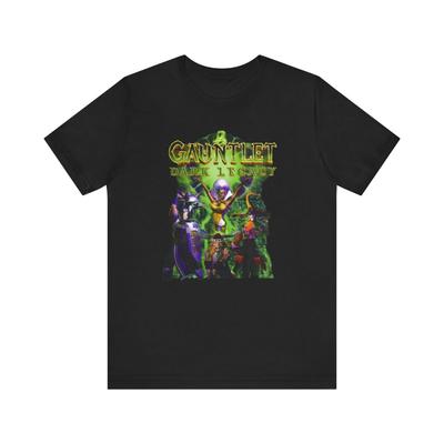 Gauntlet Dark Legacy PS2 XBOX GC Cover Art Unisex T-Shirt Kurzarm
