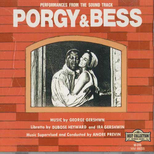 

CD GERSHWN - Porgy & Bess NONE MIC Europe Soundtracks & Musicals Used