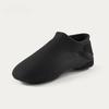 Unisex Nylon Upper Leather Sole Slip-on Jazz Shoe For Women And Men's Dance Shoes