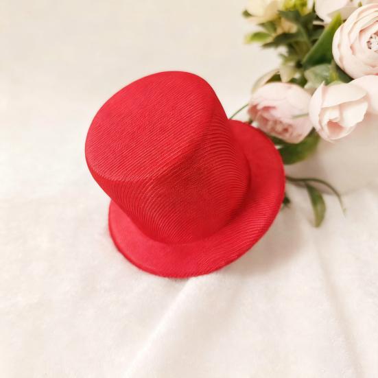 Mini Zylinder Miniatur Formhüte Partyhüte für Puppen Schneemänner DIY Basteln Weihnachten