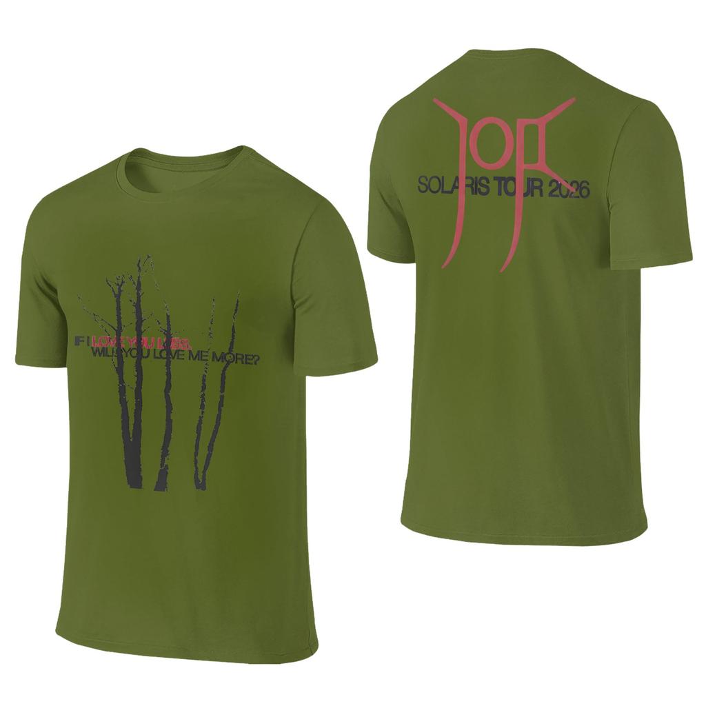 Joji Love You T-Shirt Unisex Baumwolle Crazy T-Shirts Rundhals T-Shirt Kurzarm Kleidung Geschenkidee