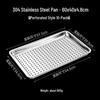Zhuoliang 304 Stainless Steel Perforated Rectangular Tray