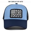 American Flag Trucker Hat Snapback Baseball Cap for Men Women Mesh Adjustable Fit