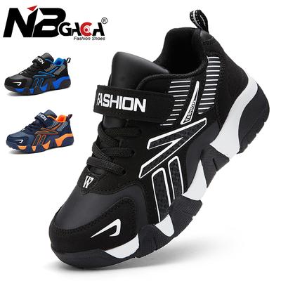 Four Seasons Children's Sneakers Kids Shoes For Boys Sports Shoes Leather Waterproof Casual Walking Shoes Size:28-40