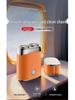 WITZIO Portable Electric Shaver - Washable, Mini Leather Shell Razor Gift Set for Men