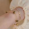 Imitation Hetian Yutu Fu Brand Bracelet Women's Design High-value Bracelet Girlfriend Gift