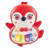 Cartoon Animal Baby Kids Musical Educational Toy Electronic Piano with Light and Sound (Random Color)