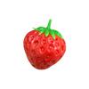 Crunchy Squishy Strawberry Stress Ball Moldable Squeeze Toy Round Blocks Filled Stress Relief Relaxing Fidget Toy Holiday Gifts