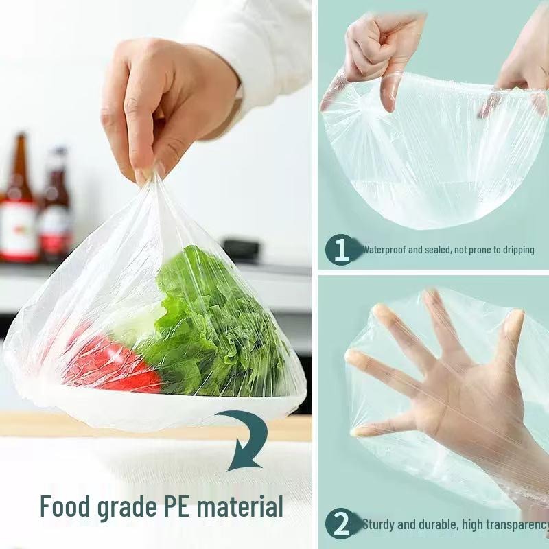 Disposable Food Grade Cling Film Covers for Freshness - Vegetable & Fruit Sleeves