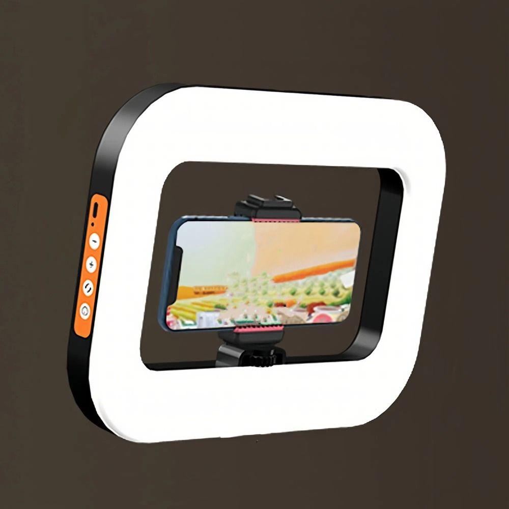 With Clamp LED Video Light Handheld Phone Fill Light Selfie Fill Light Photography