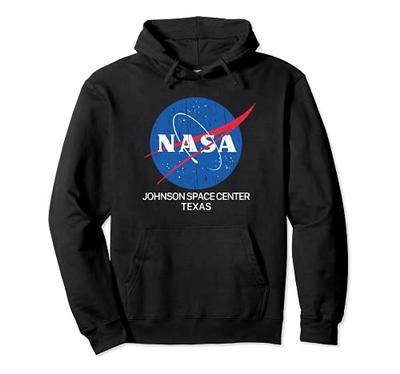 Johnson Space Center (Betrübt) - NASA Weltraum-Hoodie