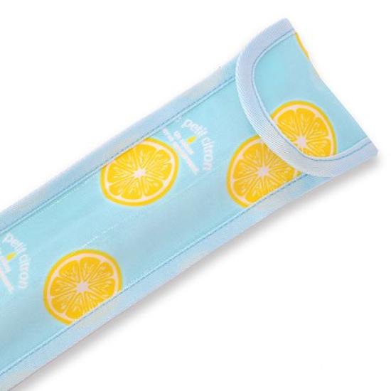 Bunte Candy Blockflötentasche Mädchen Zitrone 30cm