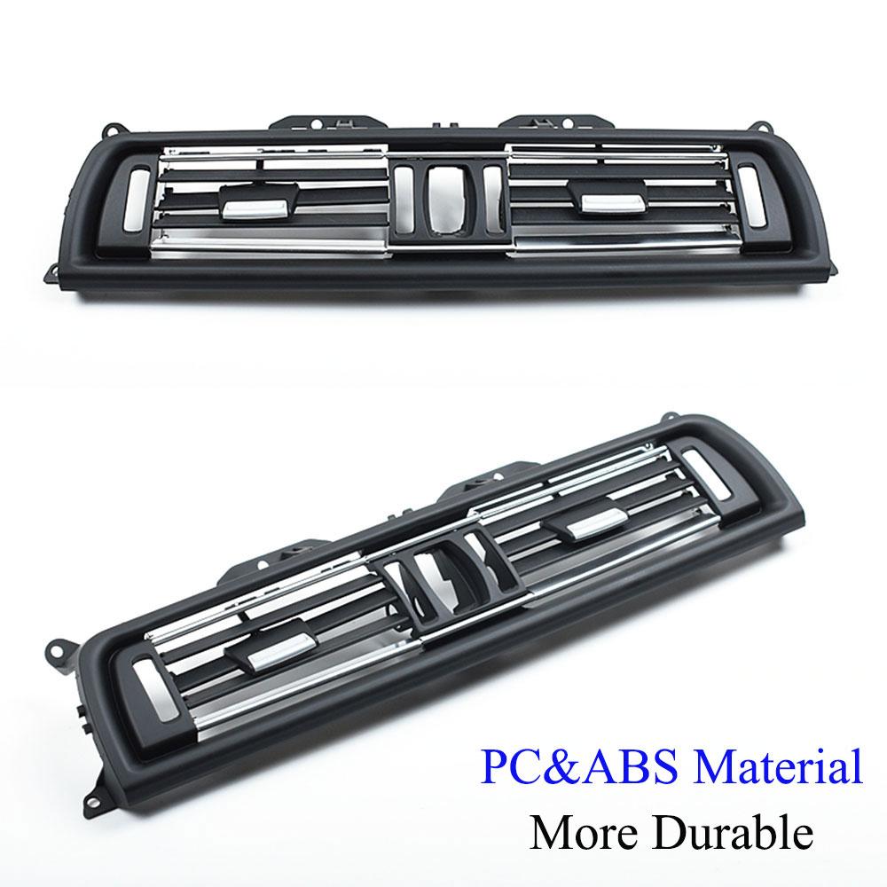 Für BMW 5 Series F10 F11 Middle Center Chrome Klimaanlage Panel AC Vent Grille Abdeckung 520i 525i 528i 530i 535i