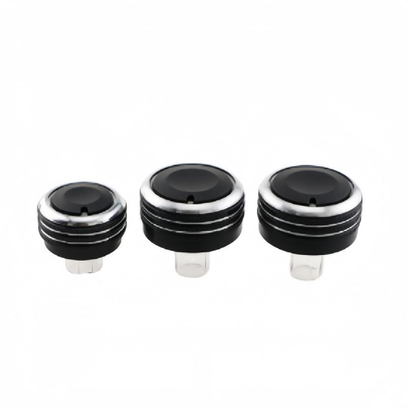 3Pcs/Set Air Condition Heat Control Switch Knob AC Knob for VW Jetta MK6 Bora Golf 5 Tiguan Touran Passta B6 B7 Skoda Octavia