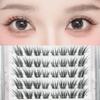 New Chinese style False Eyelashes Full Strip Fake Eyelash 3D Faux Mink Lash  Eye Lash Extension