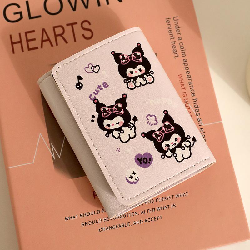 

Многофункциональный мультяшный кошелек-трифолд с собакой: Большая вместимость с несколькими слотами для карт и дизайном «два в одном» для карт и водительского удостоверения