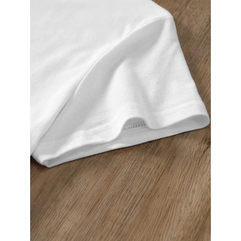 European Sizes Women's Casual Short Sleeve T-Shirt - Red 'Q' & Heart Graphic Print, Breathable Round Neck Tee