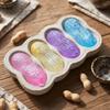 Slow Rebound Peanut Squishy Toy Glitter Peanut Squeeze Toys  Birthday Party Favors