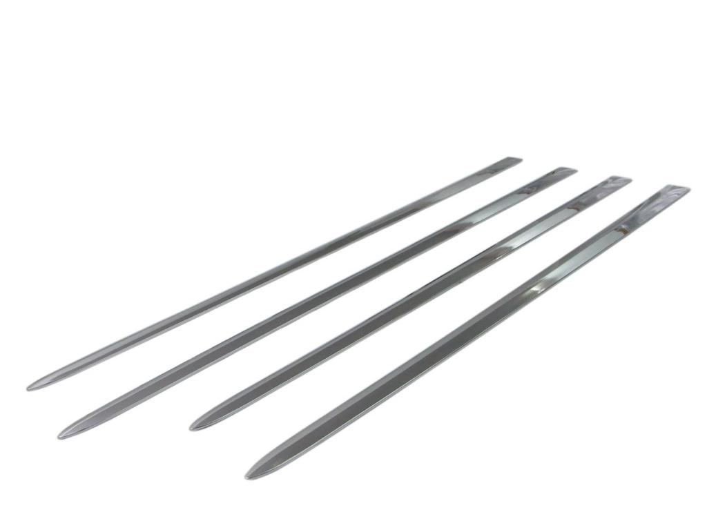 BRIGHTZ Chrome Side Door Moulds for Toyota Step Wagon Spada x 90cm x Compatible with RK Step Wagon Spada RK5/RK6 (80cm 2, 2) [SAI-MOL-8090] K5/K6