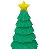 Festival Tree Ornament 3D Printed Christmas Figurine, Yellow Star Topper Statue, Mini Holiday Decor Decoration for Home Office, Gift Xmas