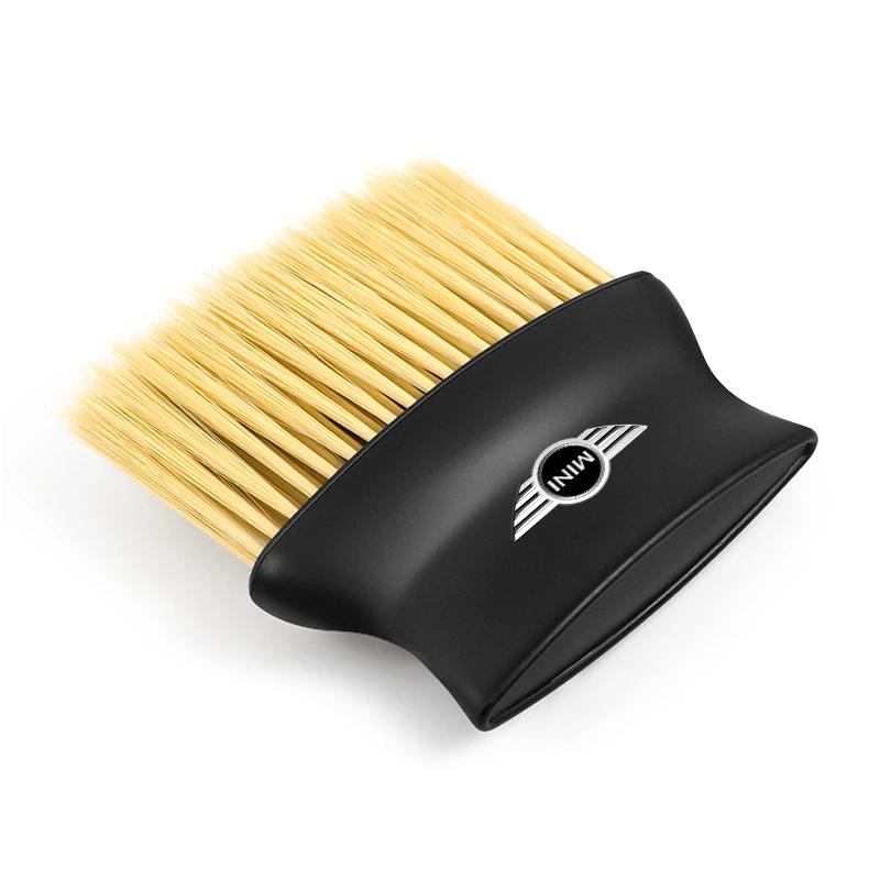 Car Interior Cleaning Soft Brush Dashboard Air Outlet Detailing Sweeping Dust Tools For BMW Mini One S R50 R53 R56 R60 F55 F56