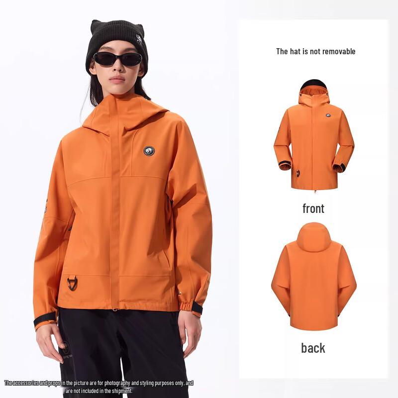Camel Panda Unisex Waterproof Hard Shell Jacket S