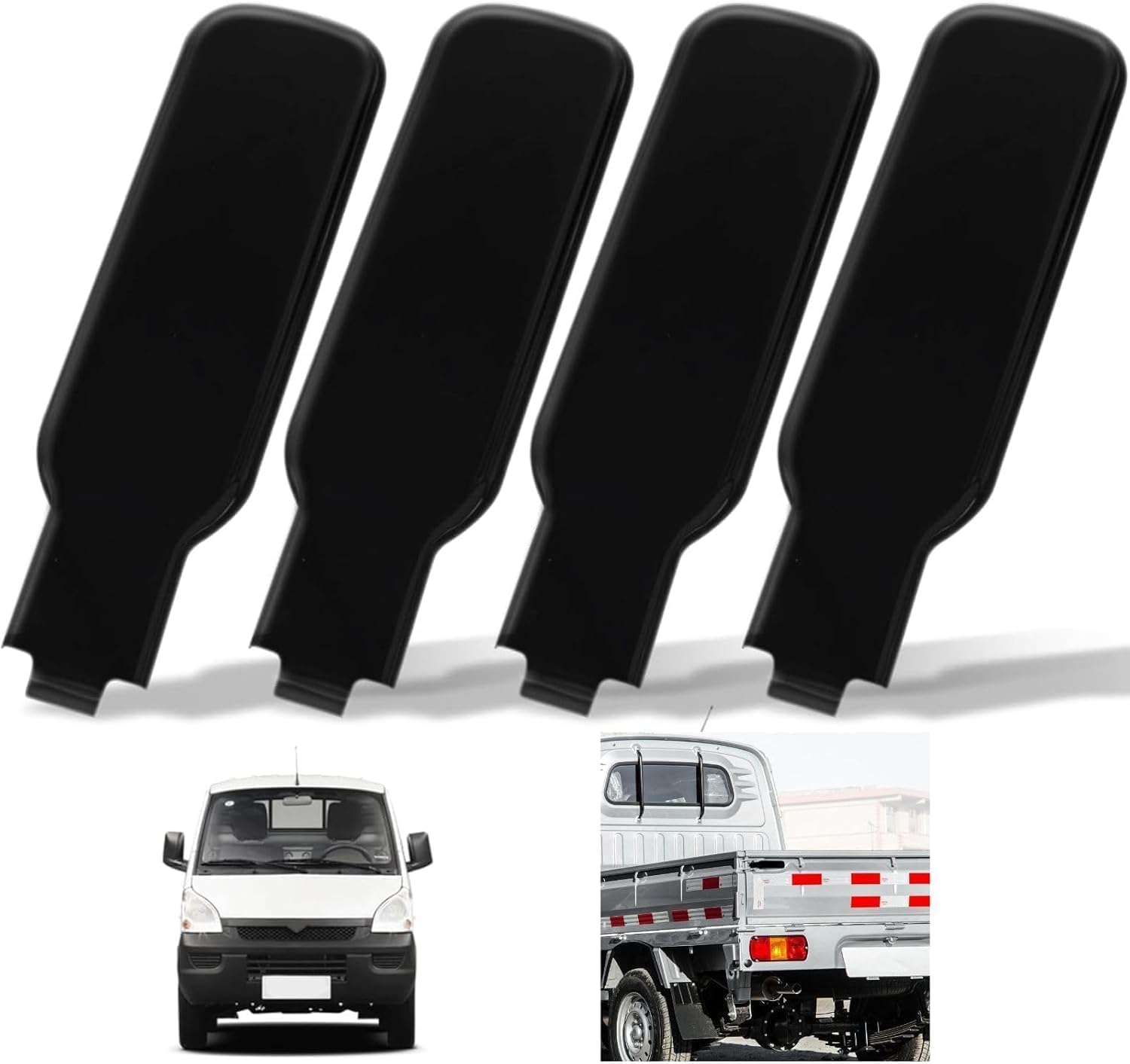 

CMD Чехол на рулевое колесо грузовика Aori S500P S510P Комплект из 4 штук 4 дверные ручки чёрный