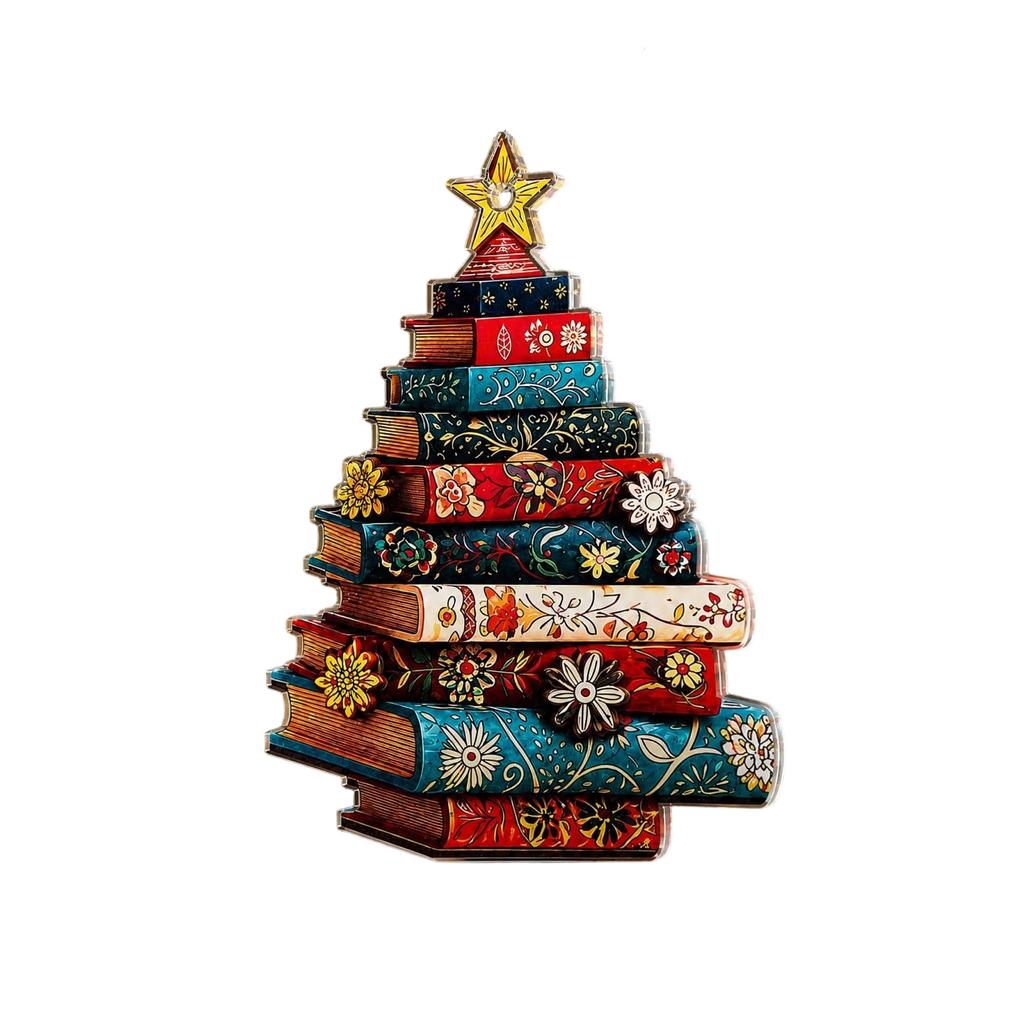 Weihnachts-Acryl-Hängeornament, Feiertagsdekoration für den Weihnachtsbaum und das Zuhause