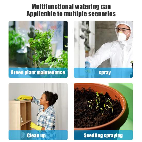 1L/1.6L Elektryczna Butelka Zraszająca Regulowany Rozpylacz Wody Roślinny Zraszacz USB Akumulatorowa Automatyczna Konewka Do Roślin Ogrodowych Podlewanie Nawożenie