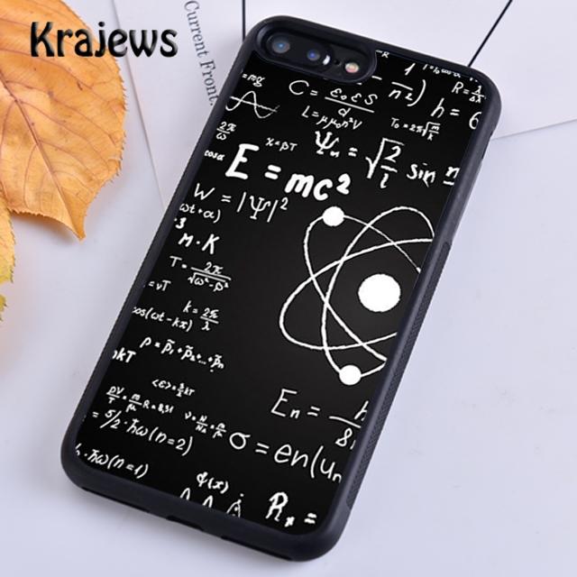 Krajews Brains Geek Science Math Physics Formulas Phone Case Cover For iPhone 17 Air 16 15 14 plus 11 12 13 pro max