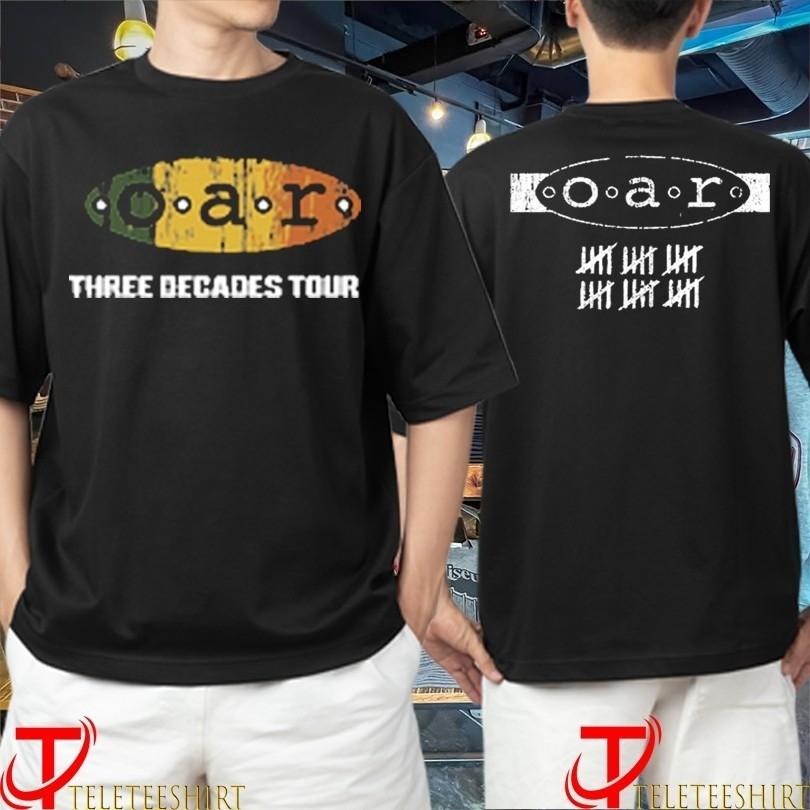 

OAR Three Decades Tour 2025 T-shirt Size S-5XL Unisex Unisex T-Shirt XXL