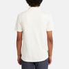Timberland Embroidered Print Casual Half-Zip Short Sleeve Polo Shirt Men Polo Shirts White A6861-CM9
