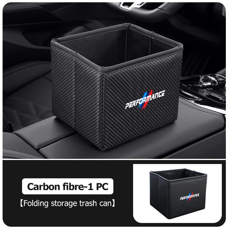 Car Trash Can Car Door Storage Box Foldable Storage Box For BMW E91 E92 E93 E60 F10 F30 E39 E36 E87 X3 X5 E70 E46 E90