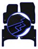 CARLUX-BLUE Car Mats For: Volkswagen Touareg I SUV (2002-2010)