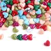 Acrylic Smudge Love Beaded Imitation Jade Straight Hole Bulk Diy Necklace Bracelet Hairpin Jewelry Accessories Material