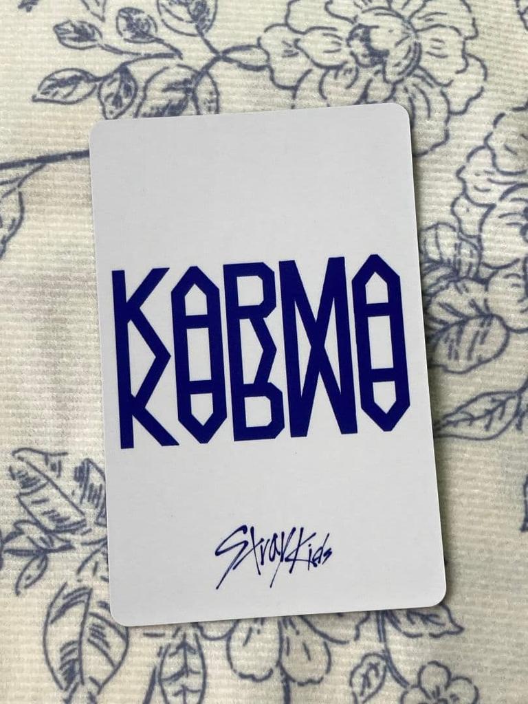 [USED] B&N Seungmin StrayKids Karma US Exclusive Bonus Trading Card