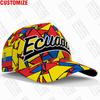 Berretto da Baseball Ecuador Fatto su Misura Nome Numero Logo Squadra Cappello Ec Paese Viaggio Nazione Spagnola Bandiera Ecuadoriana Po Copricapo